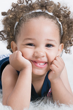 stockphoto young girl smiling